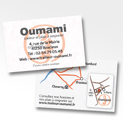Oumami carte de visite
